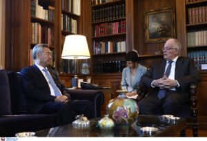 Κωνσταντίνος Τασούλας: Συναντήθηκε με ανώτερο αξιωματούχο του Κομμουνιστικού Κόμματος Κίνας