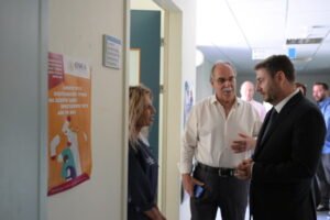 Ανδρουλάκης από το νοσοκομείο Κυθήρων: Μια Ελλάδα για όλους, σημαίνει υψηλού επιπέδου υπηρεσίες δημόσιας