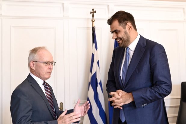 Παύλος Μαρινάκης: Συναντήθηκε με τον Εκπρόσωπο του ΟΑΣΕ για την ελευθερία των Μέσων Ενημέρωσης Jan Braathu