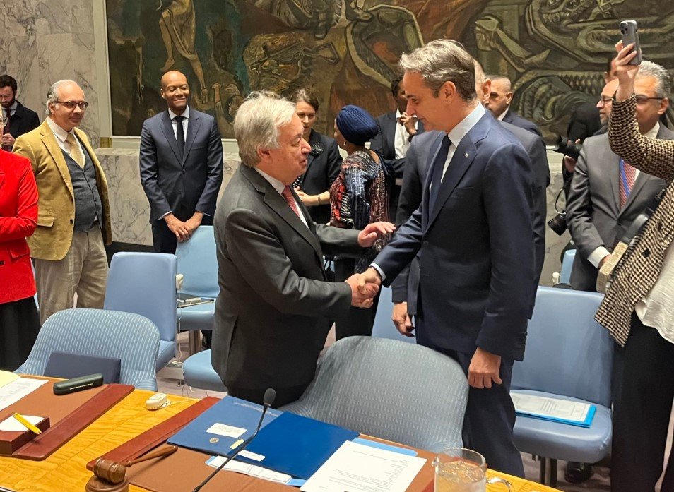 Κυριάκος Μητσοτάκης: Συνάντηση με τον ΓΓ του ΟΗΕ Αντόνιο Γκουτέρες – Τι συζητήθηκε