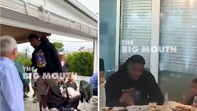 Το γεύμα του Γιάννη Αντετοκούνμπο στη “Νησιώτισσα”, η αποθέωση και οι έτεροι γνωστοί θαμώνες του μαγαζιού (Βίντεο)