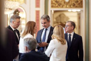 Μητσοτάκης στην άτυπη Σύνοδο του Ευρωπαϊκού Συμβουλίου: Η Ευρώπη πρέπει να προστατεύσει και τα νότια σύνορά