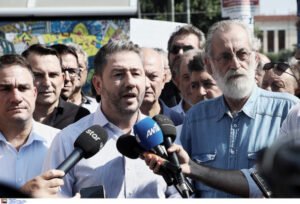 Στην απεργιακή συγκέντρωση στην Αθήνα ο Ανδρουλάκης – «Μονόδρομος για καλύτερη ζωή είναι η πολιτική αλλαγή»