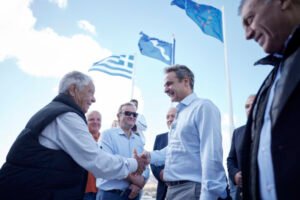 Κυριάκος Μητσοτάκης: Live η παρουσίαση της πρωτοβουλίας «Αμοργόραμα»