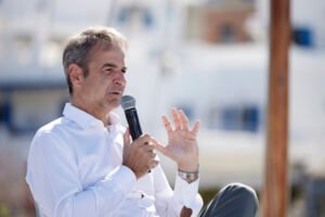 Μητσοτάκης από Αμοργό για την αλιεία: Οι περιορισμοί της νομοθεσίας στο Αιγαίο, ισχύουν για όλους – Τι είπε