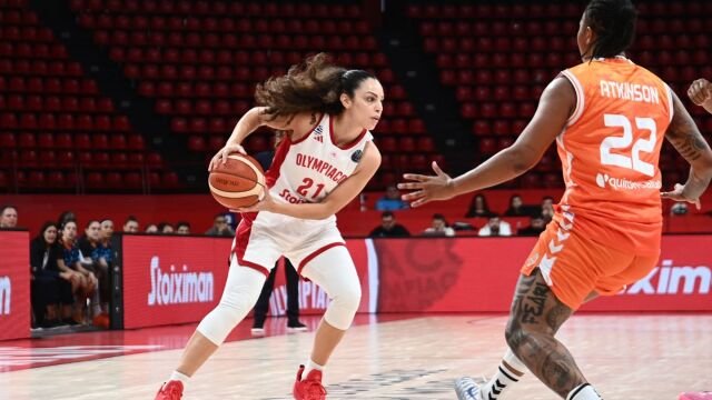 Ολυμπιακός – Βαλένθια 74-97, Euroleague Women: Λύγισε από την ευστοχία των “νυχτερίδων” στην πρεμιέρα (Βίντεο)