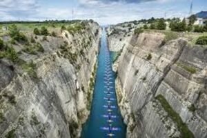 Διακοπή διελεύσεων στη Διώρυγα της Κορίνθου