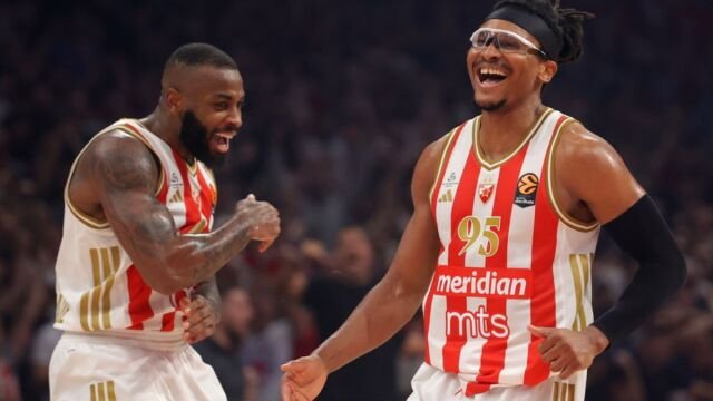 Euroleague: Θρίαμβος του Ερυθρού Αστέρα κόντρα στην Ρεάλ Μαδρίτης, έκανε τα εύκολα δύσκολα η Μονακό (Βίντεο)