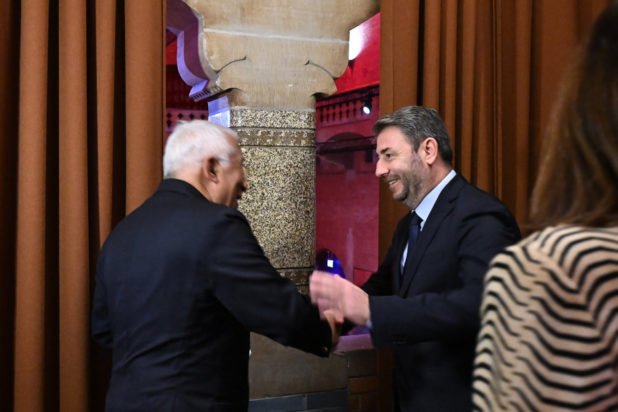 Συνάντηση Ανδρουλάκη-Κόστα στο Άμστερνταμ – «Δεν νοείται συμμετοχή της Τουρκίας στο πρόγραμμα SAFE»