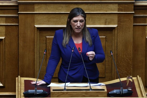 Ζωή Κωνσταντοπούλου για μνημείο Αγνώστου Στρατιώτη: Με την τροπολογία επιχειρείται η ποινικοποίηση της παρουσίας μπροστά από τη Βουλή