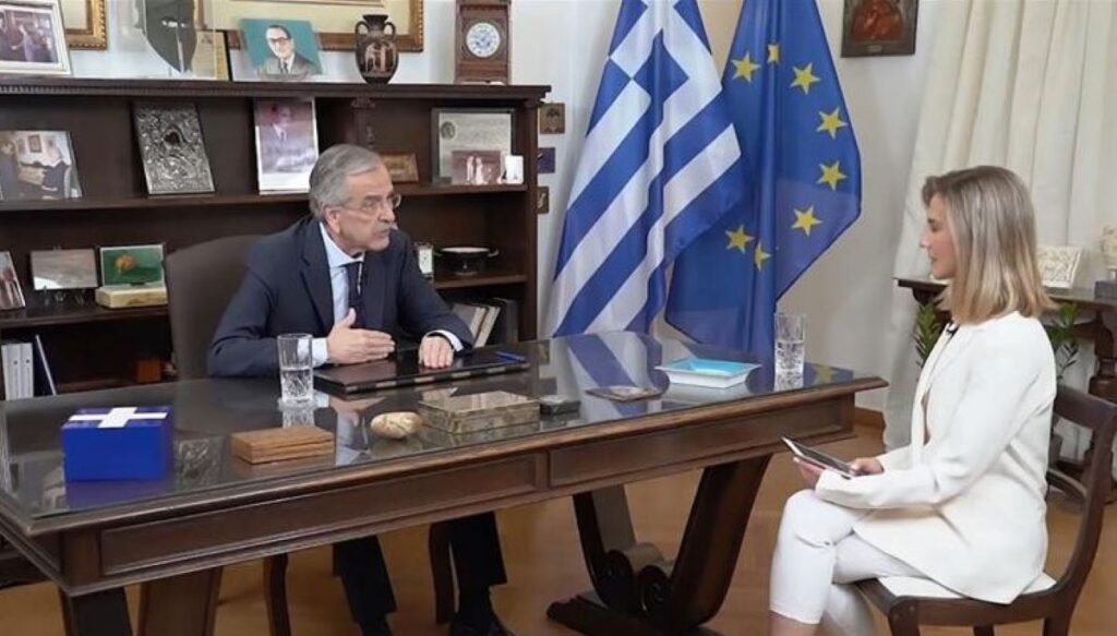 Σαμαράς για νέο κόμμα: «Σταθμίζω την κατάσταση και θα κρίνω με ψυχραιμία» – Τι είπε για οικονομία, εξωτερική