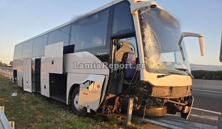 Τουριστικό λεωφορείο εξετράπη στην Υλίκη – Έξι τραυματίες μεταφέρθηκαν στο νοσοκομείο