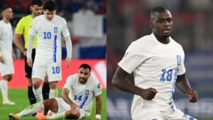 Εθνική Ελλάδος: Αναγκαστική αλλαγή λόγω ενοχλήσεων ο Παυλίδης, καθολική αποθέωση στο ντεμπούτο του Τεττέη!  (Βίντεο)