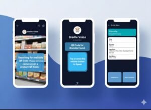 Μαθήτριες του 2ου Γυμνασίου Χαριλάου δημιουργησαν εφαρμογή αγορών σε σούπερ μάρκετ για τα άτομα με οπτική αναπηρία