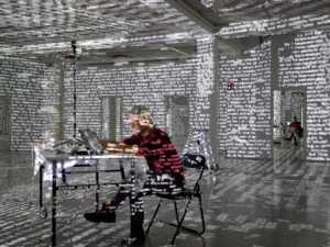 Charles Sandison/The Athens Algorithm: Φιλοσοφία, Κώδικας & Τεχνητή Νοημοσύνη στην Bernier Eliades