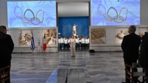 Αρχαία Ολυμπία: Η Τελετή Αφής της Ολυμπιακής Φλόγας για τους Χειμερινούς Ολυμπιακούς Αγώνες του 2026 (Εικόνες)