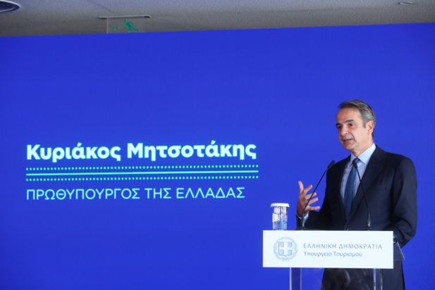 Μητσοτάκης: Το αποτύπωμα του τουρισμού είναι έντονο στην οικονομία συνολικά – Στόχος το άνοιγμα νέων