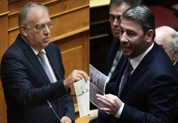 Κόντρα Ανδρουλάκη-Θεοδωρικάκου για τον «Φραπέ»: «Είναι κουμπάρος του Μητσοτάκη» – «Να ζητήσετε συγγνώμη για το ψέμα σας»