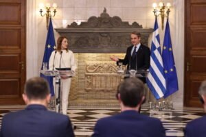 Μητσοτάκης μετά τη συνάντηση με Μέτσολα: Η ρευστή διεθνής κατάσταση απαιτεί από την Ευρώπη να ενηλικιωθεί
