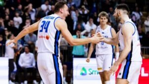 Προκριματικά Μουντομπάσκετ 2027: Τρομερή ανατροπή της Εσθονίας στην Σλοβενία, 40άρα της Κροατίας στην Κύπρο (Βίντεο)