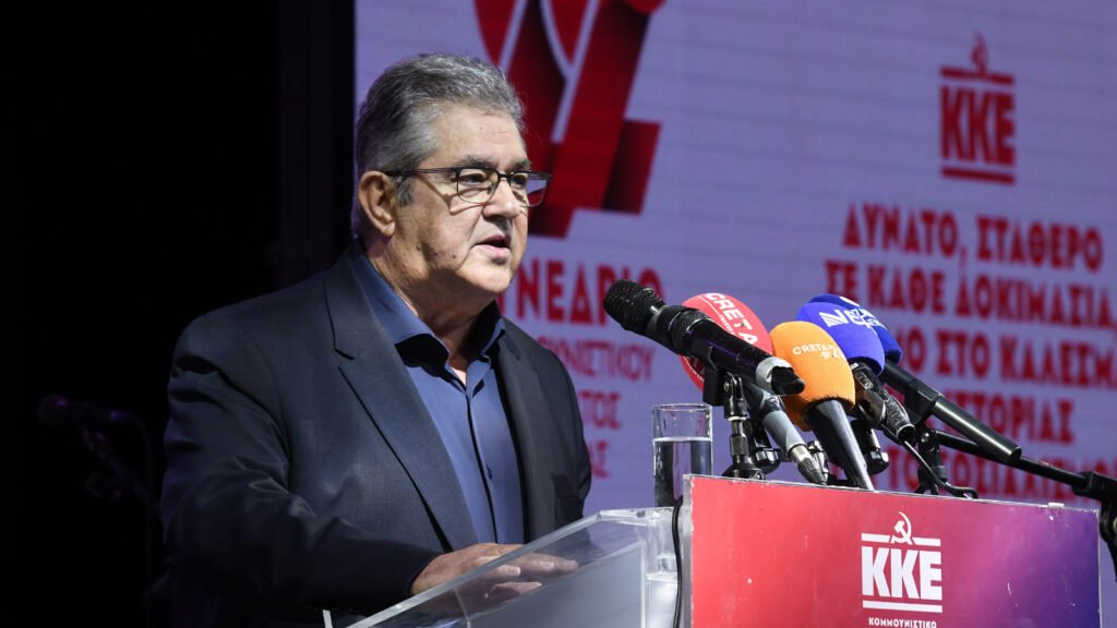 Δημήτρης Κουτσούμπας: «Όσοι εκμεταλλεύονται αγρότη και εργάτη, απέναντί τους θα μας βρουν, όταν ξεσπάσει η