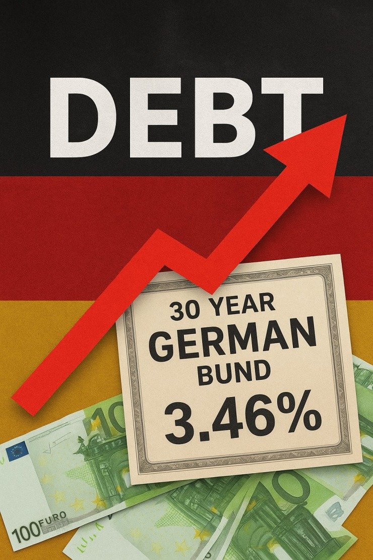 Γερμανία: Εκτίναξη στο 3,46% για το 30ετές γερμανικό ομόλογο