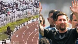 Οργή οπαδών στην Ινδία: Βανδαλισμοί σε γήπεδο επειδή δεν μπόρεσαν να δουν τον Μέσι (Βίντεο)