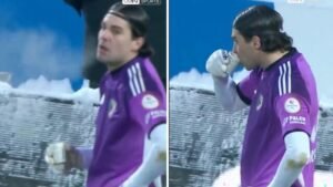 Τουρκία: Τερματοφύλακας ζεσταινόταν με τσάι δίπλα στην εστία του (Βίντεο)