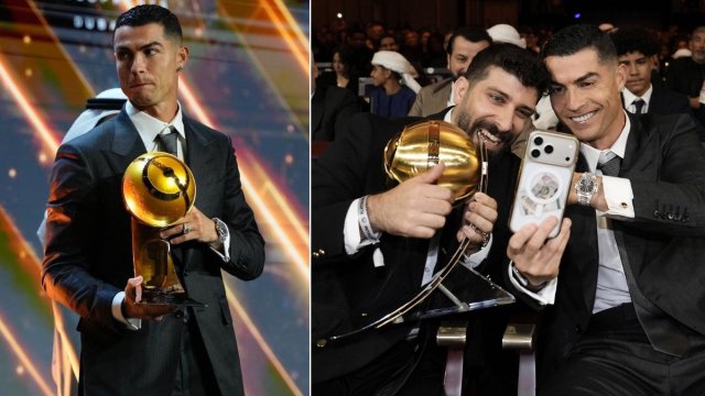 Globe Soccer Awards στο Ντουμπάι: Ο Κριστιάνο Ρονάλντο εμφανίστηκε με ρολόι αξίας 750.000 δολαρίων και αναδείχθηκε ως ο Καλύτερος Παίκτης Μέσης Ανατολής