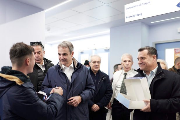 Κυριάκος Μητσοτάκης: Επισκέφθηκε το μεσημέρι το Γενικό Νοσοκομείο Αθηνών «Γεώργιος Γεννηματάς»