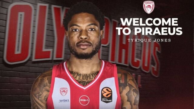 Ολυμπιακός: Και επίσημα “ερυθρόλευκος” ο Ταϊρίκ Τζόουνς – Υπέγραψε μέχρι το 2028