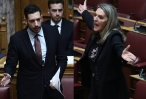 Επεισόδιο Κυρανάκη-Πέρκα στη Βουλή: «Μην τσιρίζετε – Εδώ είναι Βουλή, δεν είναι η κουζίνα σας» – «Είσαι φασίστας»