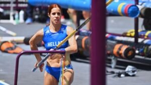 Κατερίνα Στεφανίδη: Επιστροφή στους αγώνες μετά τη γέννηση του γιου της (Βίντεο)