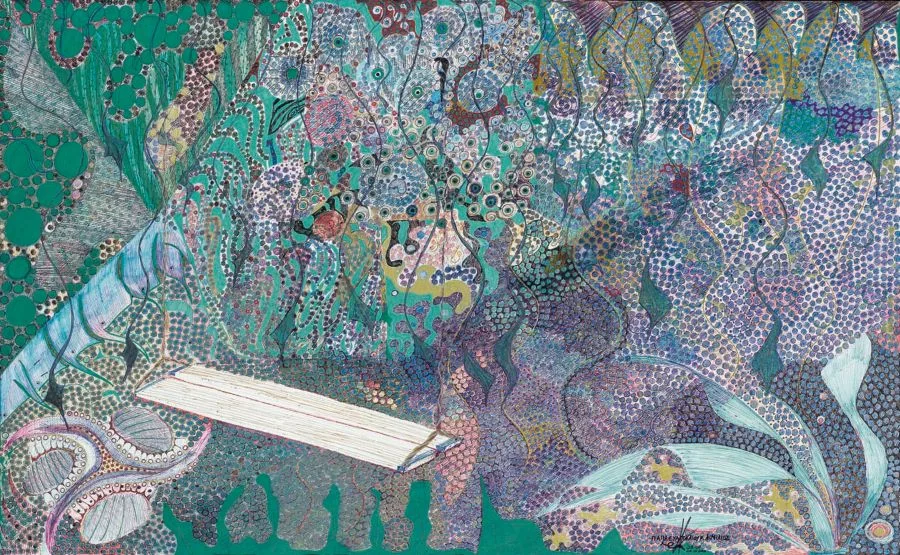 «Ανάμεσα / In-Between»: Η έκθεση του ζωγράφου-φαρμακοποιού Εμίλιο Παπαευαγγελίου στο European Centre Athens