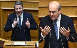 Βουλή: Σφοδρή σύγκρουση Χατζηδάκη – Ανδρουλάκη για τα αγροτικά – BINTEO