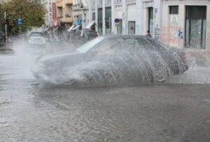 Στην Αττική καταγράφηκαν τα 8 μεγαλύτερα ύψη βροχής της χθεσινής κακοκαιρίας