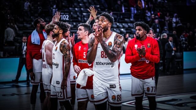 Euroleague: Πλησιάζει στην κορυφή ο Ολυμπιακός, έπεσε από την οκτάδα ο Παναθηναϊκός AKTOR – Αποτελέσματα, βαθμολογία, επόμενη αγωνιστική (Βίντεο)