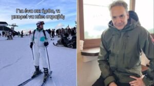 Μητσοτάκης: «Τρόλαρε» χρήστη του TikTok που πήγε για σκι στα Καλάβρυτα – «Γύρνα το σε snowboard»