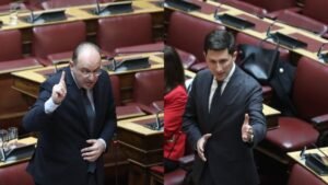 Βουλή: Κόντρα Λαζαρίδη-Χρηστίδη για τα Ίμια – «Το ΠΑΣΟΚ οδήγησε στο “γκριζάρισμα” του Αιγαίου» – «Δεν ξέρει τι λέει, να ανακαλέσει»