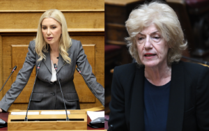 Βουλή: Κόντρα Αραμπατζή – Αναγνωστοπούλου – «Δεν θα κουνάτε εσείς το δάχτυλο» – «Να μάθετε πώς εκφασίζεται μια κοινωνία»