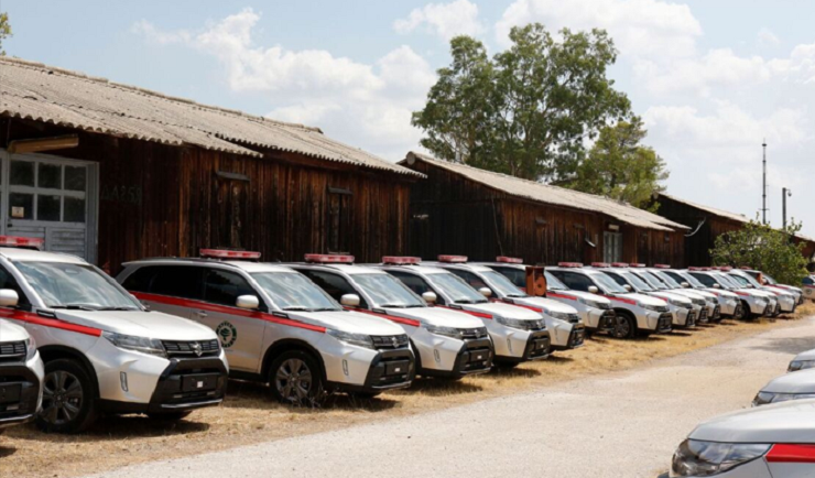 YΠΕΝ: 151 νέα οχήματα ενισχύουν τις δασικές υπηρεσίες