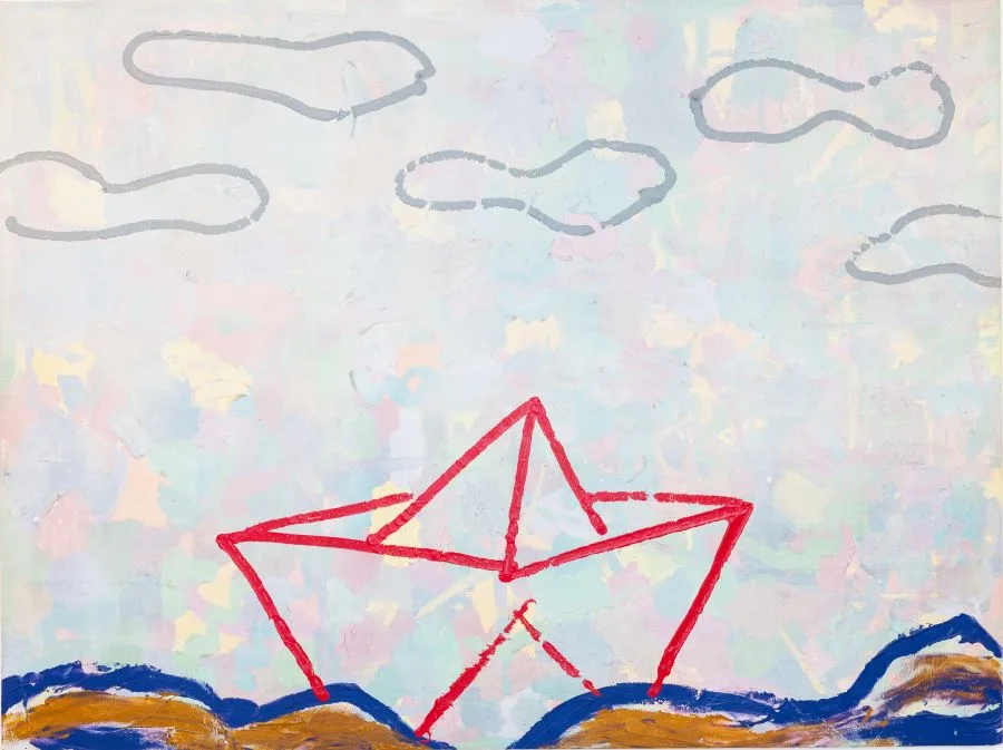 Η έκθεση «Αλέξης Ακριθάκης. Μια γραμμή κύμα» στο Μουσείο Μπενάκη / Πειραιώς 138