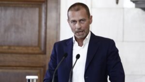 UEFA: Έρχεται στην Αθήνα ο Τσέφεριν, θα δει το Ολυμπιακός – Λεβερκούζεν και θα έχει πολλές συναντήσεις