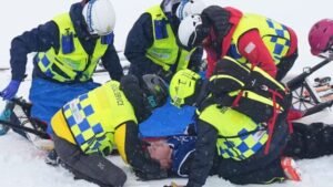 Σοβαρό ατύχημα για τον παγκόσμιο πρωταθλητή Φίνλεϊ Μέλβιλ Άιβς στους Χειμερινούς Ολυμπιακούς Αγώνες: Τρομακτική πτώση που πάγωσε το κοινό – Αναλυτικά όσα συνέβησαν (Εικόνες)