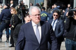 Ελένη Γλύκατζη – Αρβελέρ: Ο συγκινητικός επικήδειος του Κωνσταντίνου Τασούλα – «Είχε διαγράψει από το λεξιλόγιό της τη λέξη «αδύνατον»»