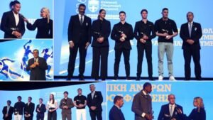 ΕΟΕ: Βράβευσε τους κορυφαίους αθλητές για το 2025 – Οι Εθνικές πόλο ανδρών και γυναικών, ο Καραλής και η Πρεβολαράκη είχαν την τιμητική τους (Εικόνες & Βίντεο)