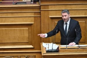 Ανδρουλάκης στη Βουλή: Ούτε κουβέντα για το καλώδιο – Πέρασε ο τραμπουκισμός του Ερντογάν, ναι ή όχι;