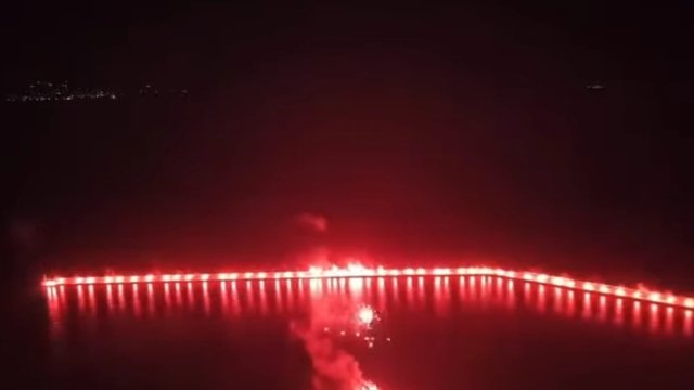 Καλαμάτα: Ένα Φαντασμαγορικό Pyro Show Προαναγγέλλει τη Φιέστα Πρωταθλήματος (Βίντεο)