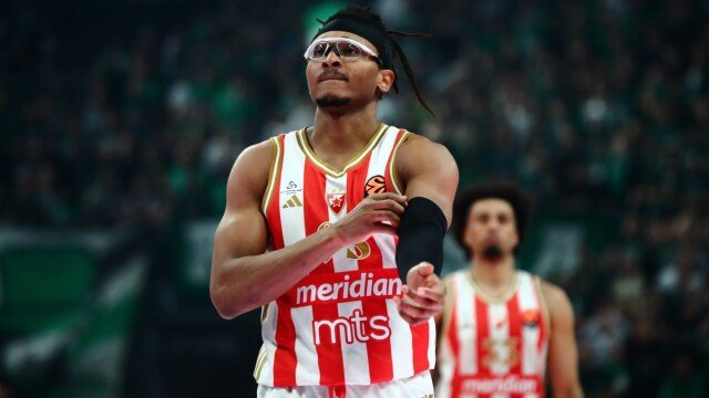 Euroleague: Ο Ερυθρός Αστέρας θριάμβευσε στο “παρανοϊκό” ντέρμπι με την Μπασκόνια (100-108) και συνεχίζει το κυνήγι της εξάδας