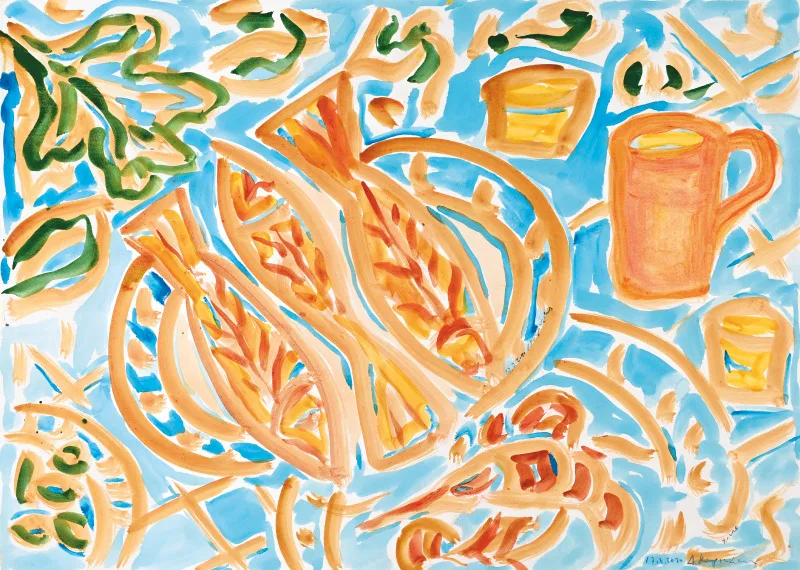 Έκθεση “Η αλμύρα της μνήμης”: Μια αναδρομή στο έργο του Αντώνη Καστρινάκη στο Μουσείο Μπενάκη / Πειραιώς 138